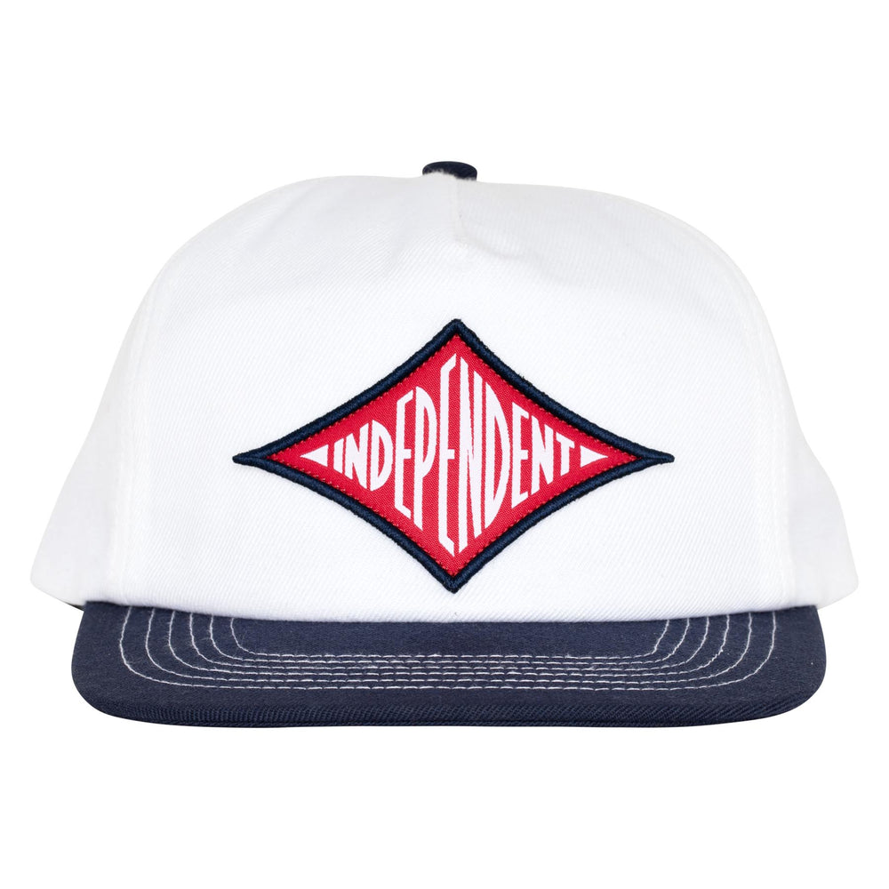 Independent RTB Pilot Independent Snapback Hat - WHITE - Sun Diego Boardshop