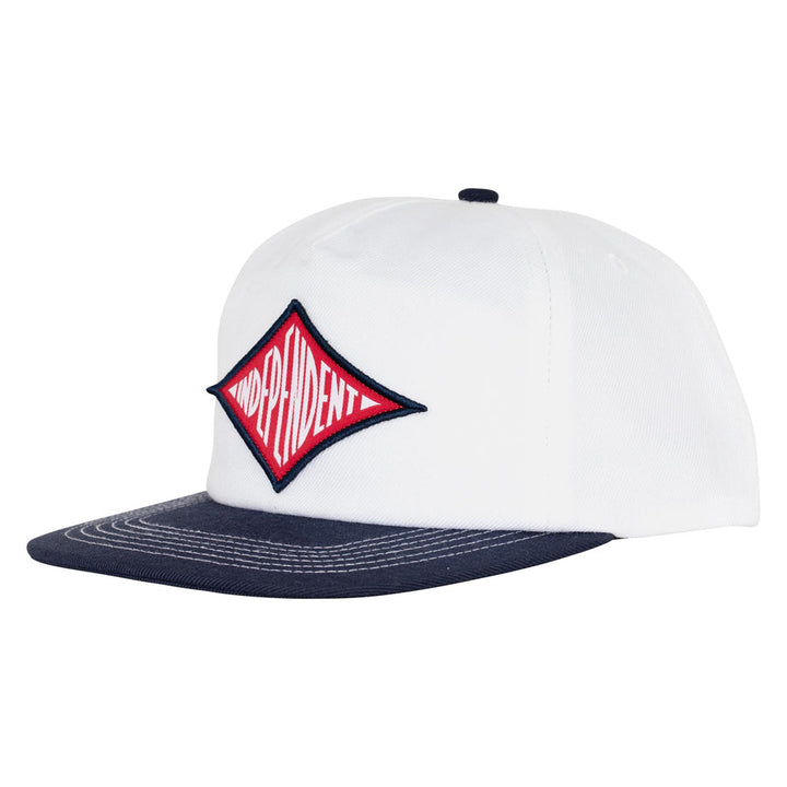 Independent RTB Pilot Independent Snapback Hat - WHITE - Sun Diego Boardshop