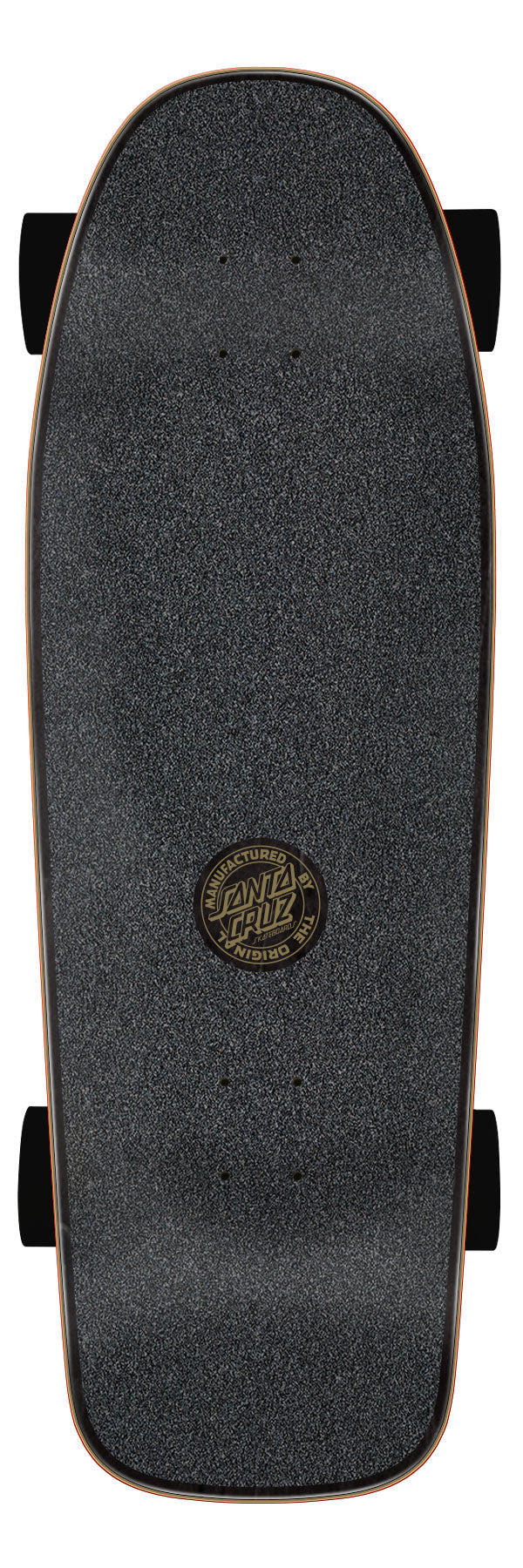 Santa Cruz 9.8in Flame Dot Route Santa Cruz Carver Surf Skateboard - ASSORTED - Sun Diego Boardshop