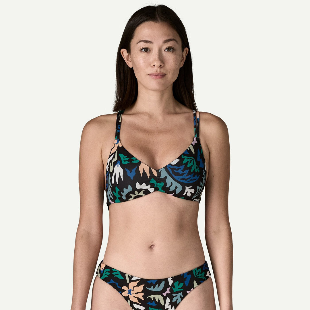 Patagonia Women'S Reversible Seaglass Bay Top - Kaleido: Black - Sun Diego Boardshop
