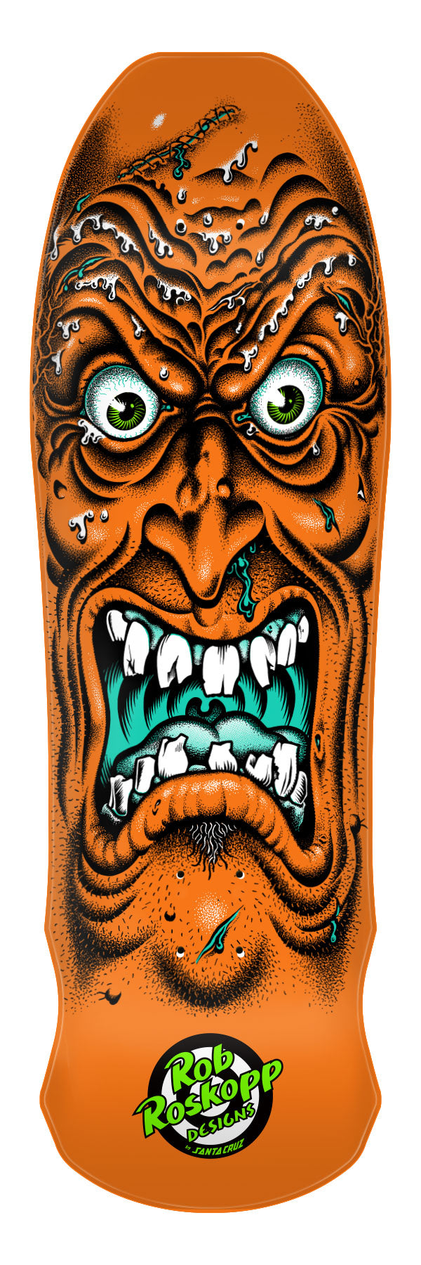 Santa Cruz 9.5in Roskopp Face Reissue Skateboard Deck - ASSORTED - Sun Diego Boardshop