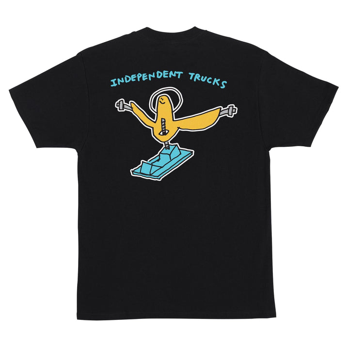 Independent Gonz Hanger Men's T-Shirt - BLACK - Sun Diego Boardshop