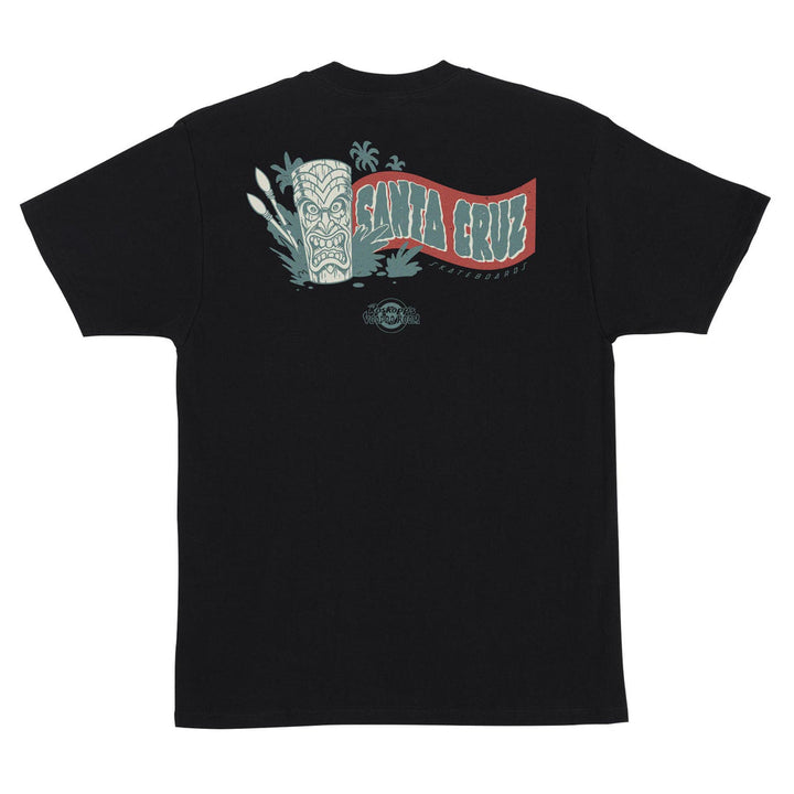 Santa Cruz Roskopp Voodoo Room Men's T-Shirt - BLACK - Sun Diego Boardshop