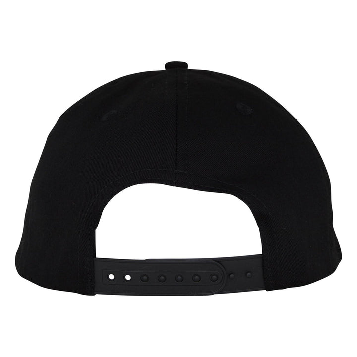 Santa Cruz Flamed Ring Dot Snapback Hat - BLACK - Sun Diego Boardshop