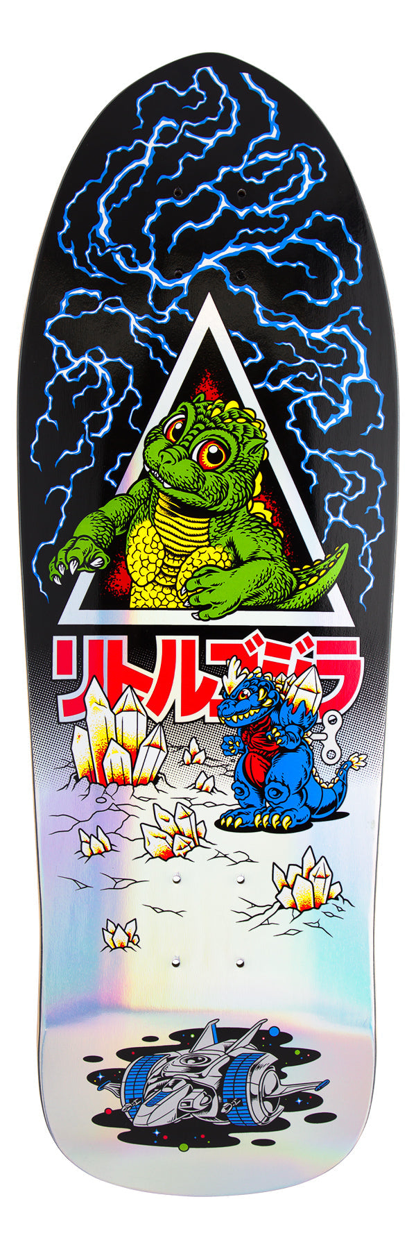 Santa Cruz 9.89in Godzilla Jr. Natas Santa Cruz Skateboard Deck - ASSORTED - Sun Diego Boardshop