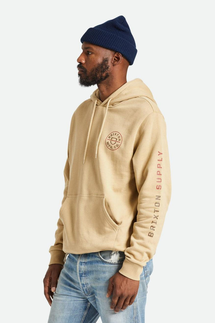 Crest Hood - Sand/Barn Red/Bison - Sun Diego Boardshop