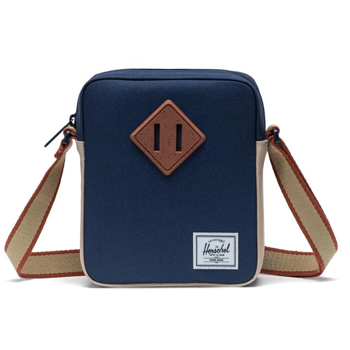 Herschel Supply Co  BAG HERITAGE CROSSBODY - BLACK IRIS/TWILL - Sun Diego Boardshop