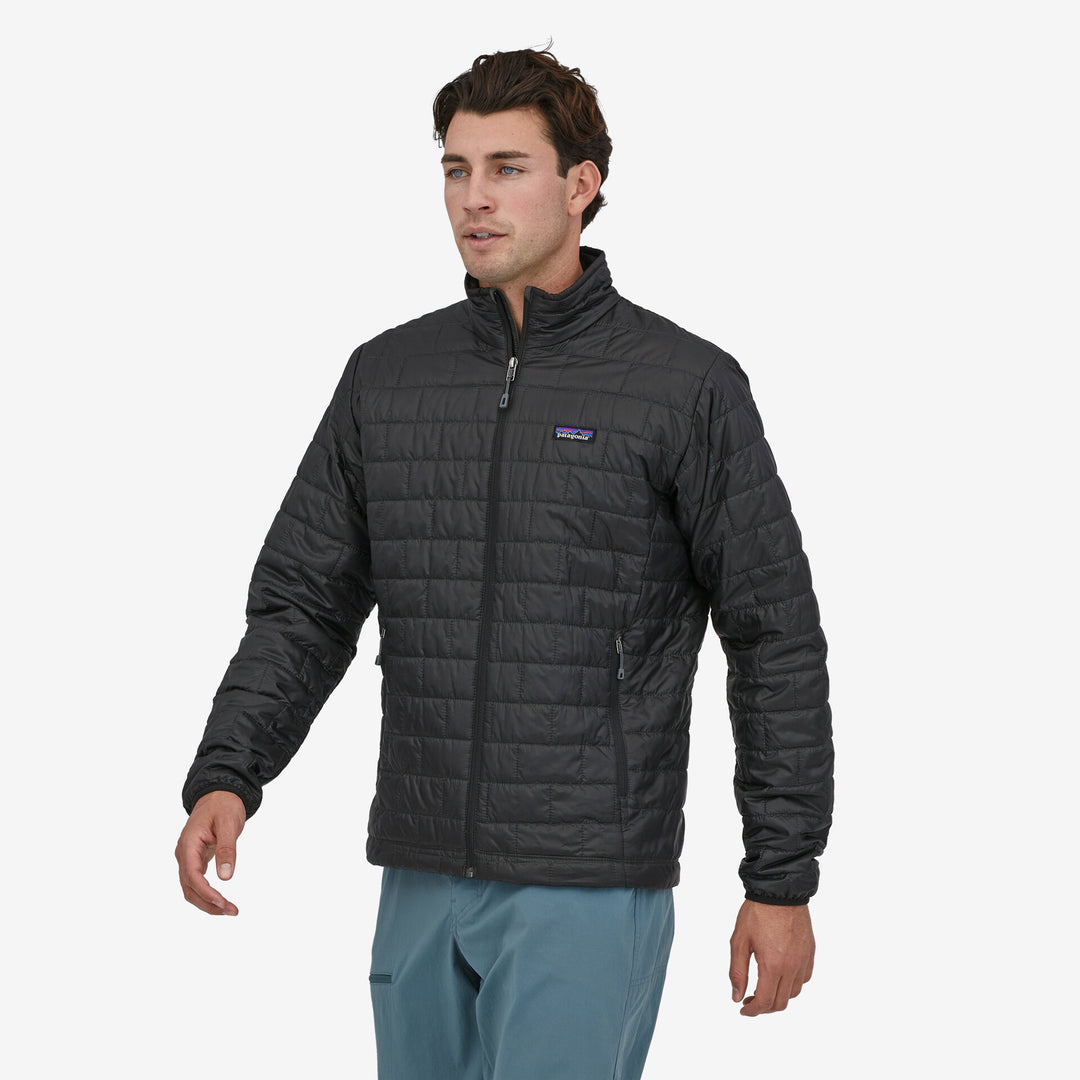 Patagonia Men's Nano Puff Jacket - BLACK - Sun Diego Boardshop