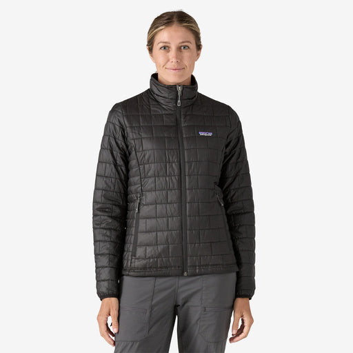 Patagonia Women's Nano Puff Jacket - BLACK - Sun Diego Boardshop