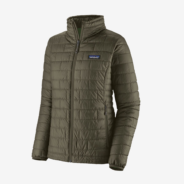 Patagonia Women's Nano Puff Jacket - PINE NEEDLE GREEN - Sun Diego Boardshop