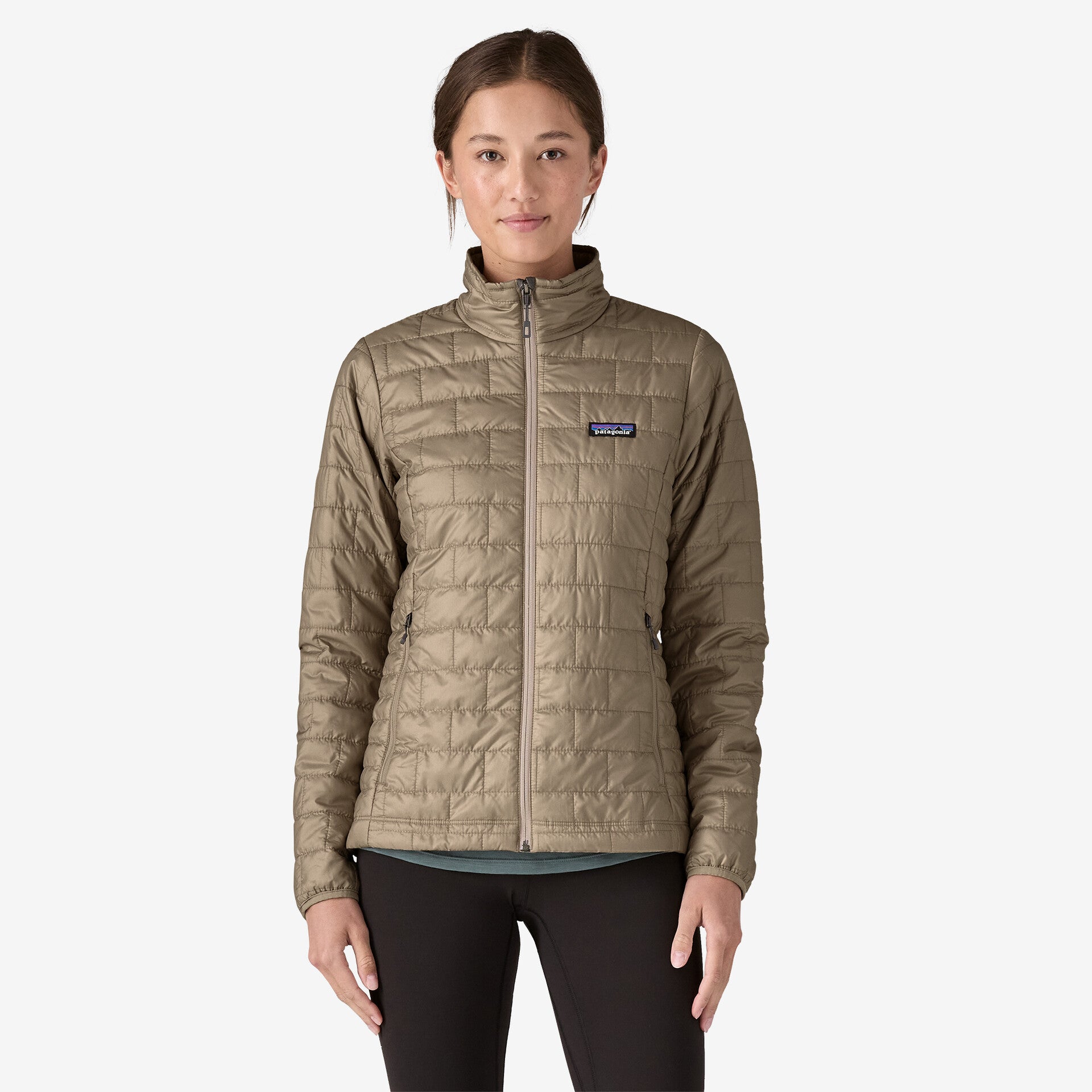 Patagonia nano puff feather grey best sale