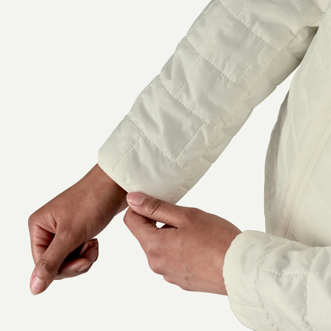 Patagonia Women's Nano Puff Jacket - Birch White - Sun Diego Boardshop