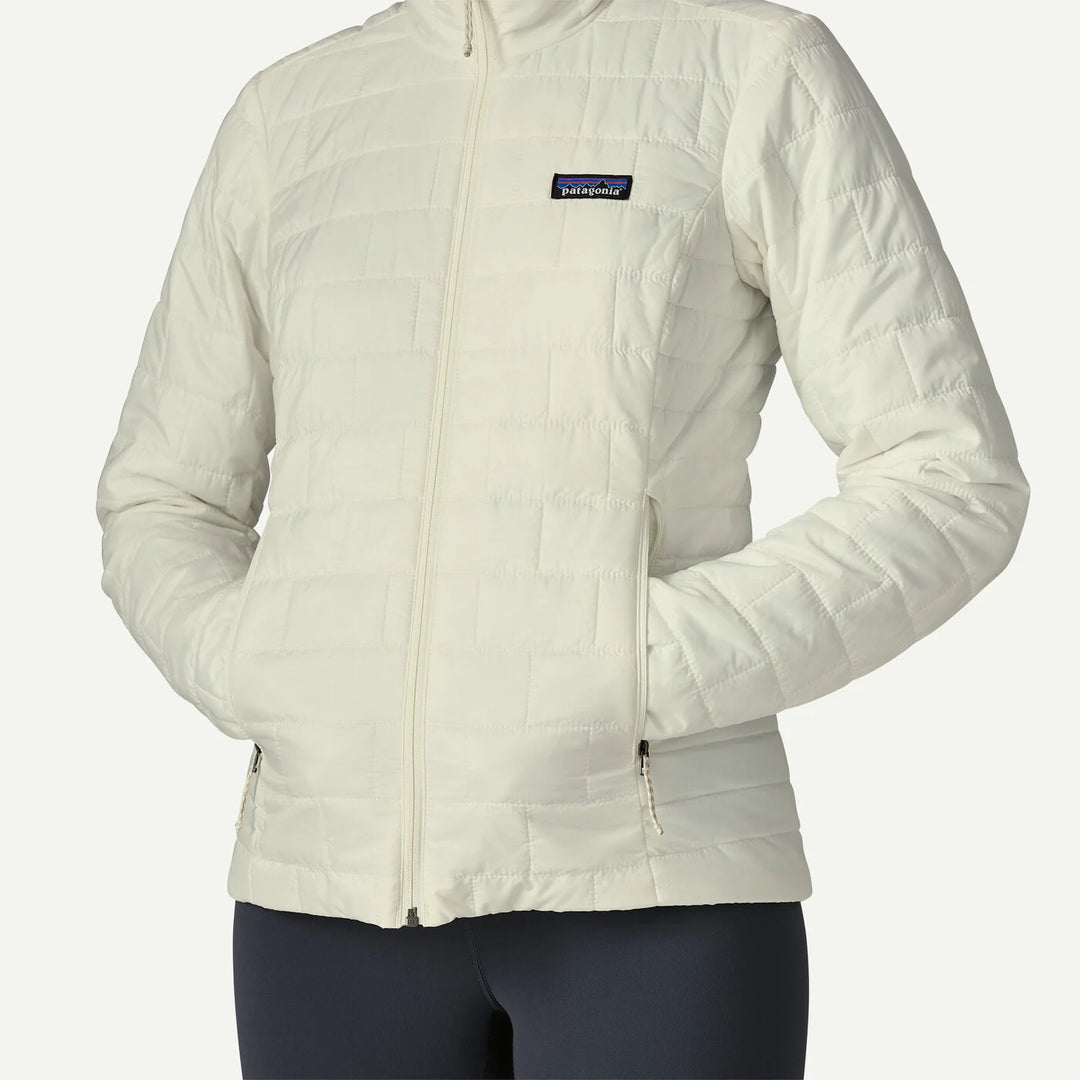 Patagonia Women's Nano Puff Jacket - Birch White - Sun Diego Boardshop