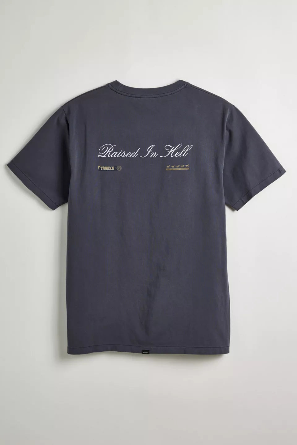 Thrills Hell Raising Bronco Tee- Black - Sun Diego Boardshop