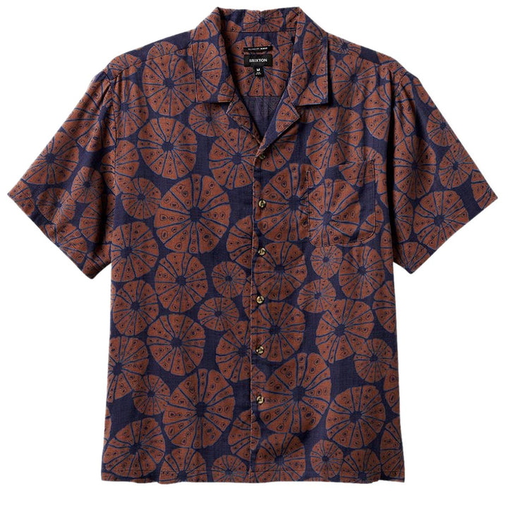 Brixton Bunker Slub Shirt - WASHED NAVY/SEPIA - Sun Diego Boardshop