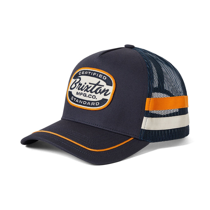 Brixton Copley Netplus Trucker Hat - Navy/Navy - Sun Diego Boardshop