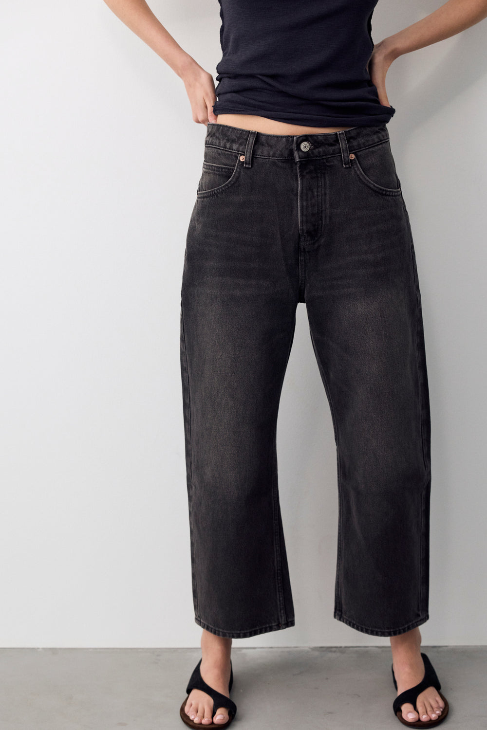 Free People Women's Deep Trance Dropped Boyfriend Jeans - Hypnosis - Sun Diego Boardshop