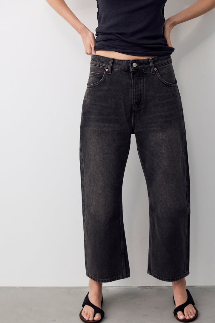 Free People Women's Deep Trance Dropped Boyfriend Jeans - Hypnosis - Sun Diego Boardshop