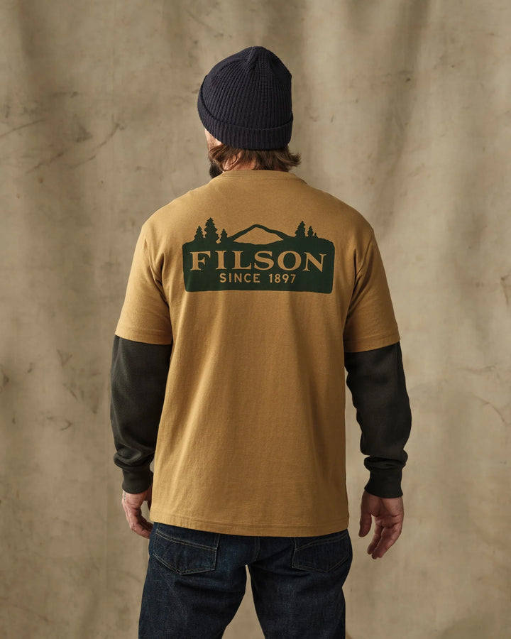 Filson Men's Scenic Graphic T-Shirt - Dull Gold - Sun Diego Boardshop