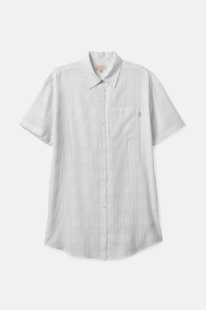Leon S/S Overshirt Dress - White - Sun Diego Boardshop