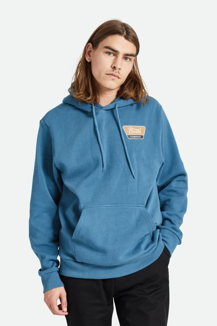 Linwood Hood - Ocean Blue/Golden Brown - Sun Diego Boardshop