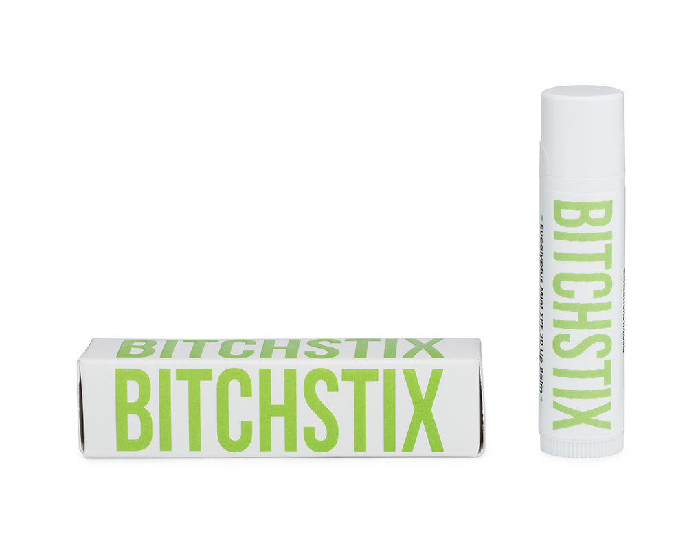 Bitchstix SPF 30 Lip Balms- Eucalyptus Mint - Sun Diego Boardshop