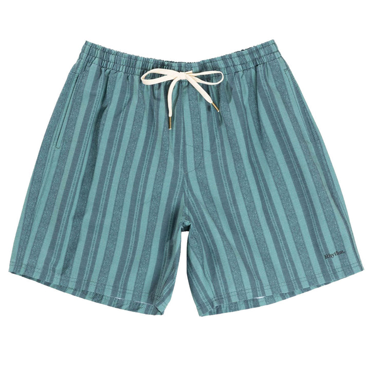 Rhythm Paisley Stripe Beach Jam Volley - VINTAGE GREEN - Sun Diego Boardshop
