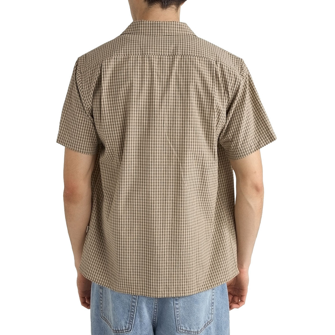 Rhythm Check Plaid Shirt - Sand - Sun Diego Boardshop
