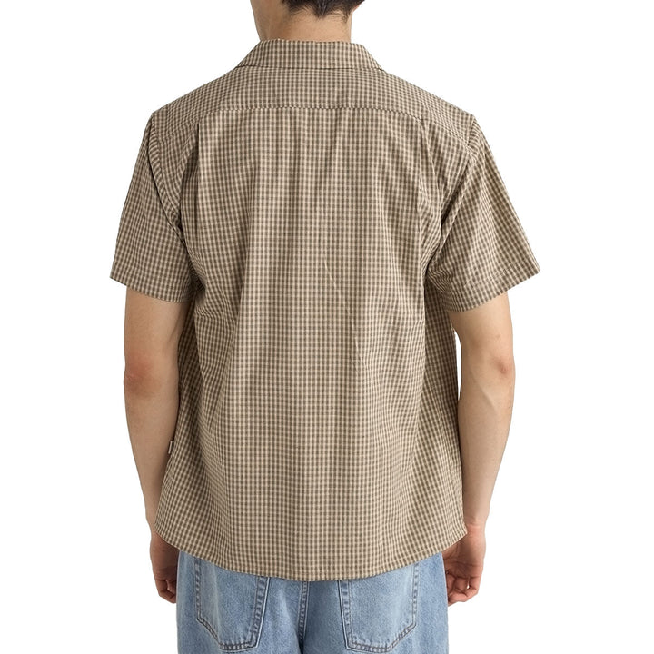 Rhythm Check Plaid Shirt - Sand - Sun Diego Boardshop