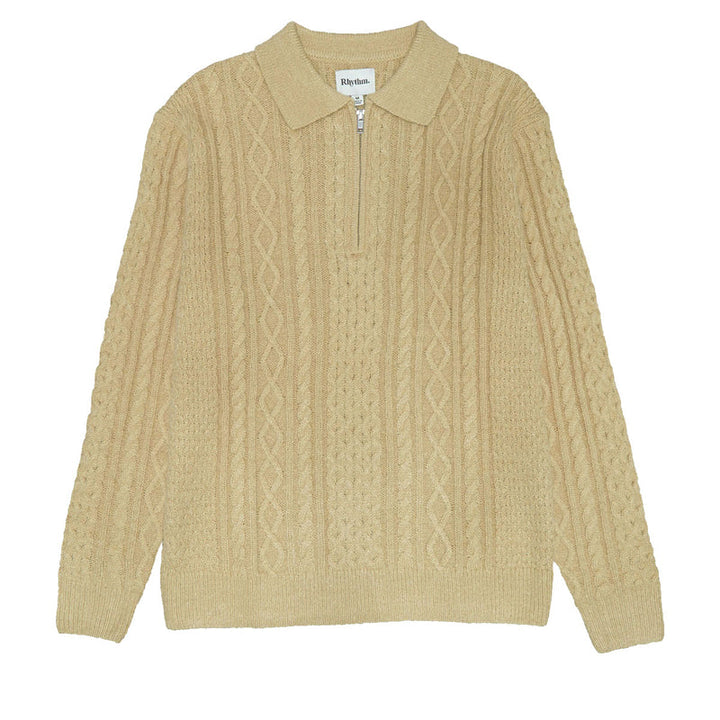 Rhythm Mohair Fisherman Knit - Incense