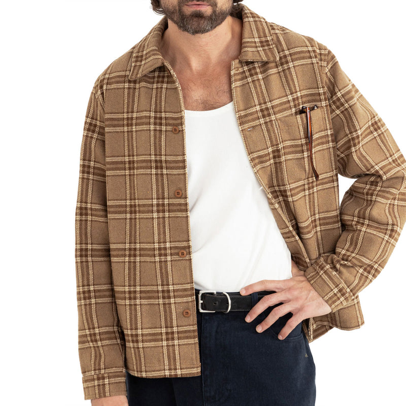 Rhythm Chuck Long Sleeve Shirt - Tobacco - Sun Diego Boardshop