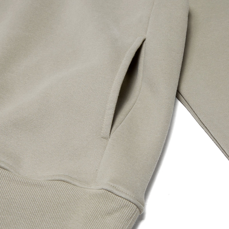 Rhythm Classic Fleece Hood - Stone