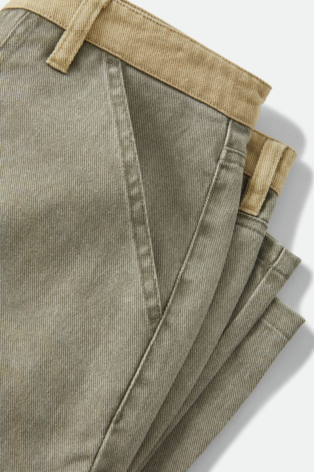 Brixton Women's Essex Patchwork Painter Pant - Vintage Olive Patchwork - Sun Diego Boardshop