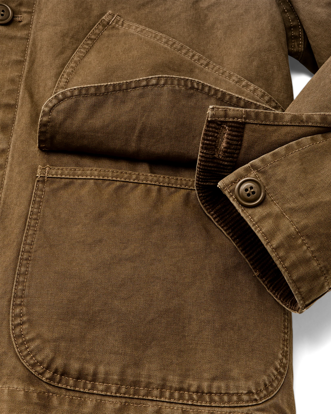 Filson Men's Canvas Outfitter Jacket - Kangaroo - Sun Diego Boardshop