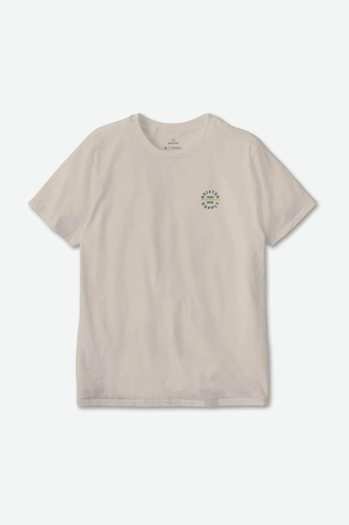 Oath V S/S Standard Tee - Cream/Pine Needle/Mustard - Sun Diego Boardshop