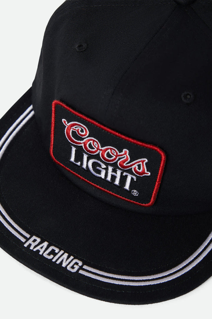 Brixton Coors Light Gear Snapback - Black - Sun Diego Boardshop