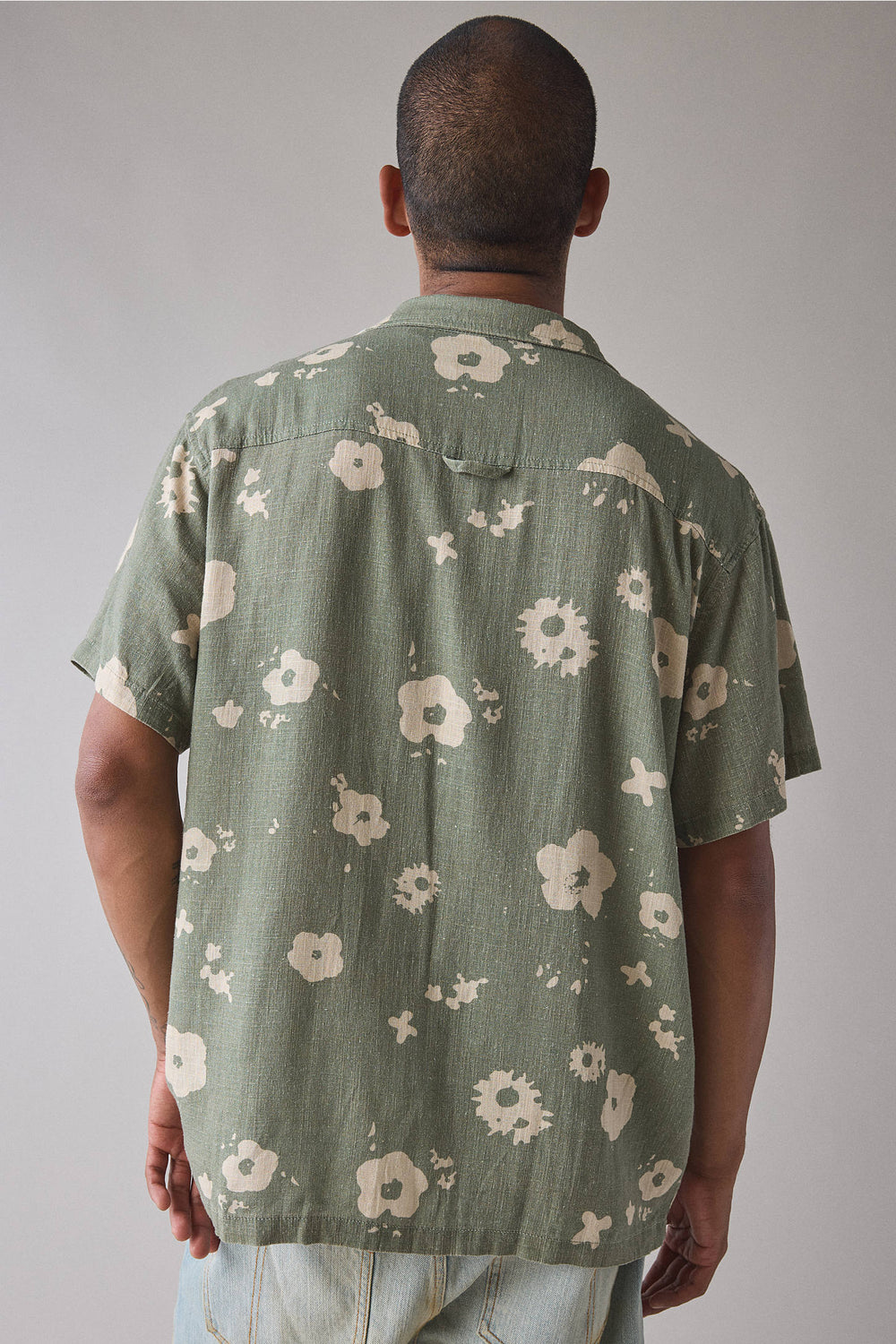 Critical Slide Splatter Resort Shirt - Green - Sun Diego Boardshop