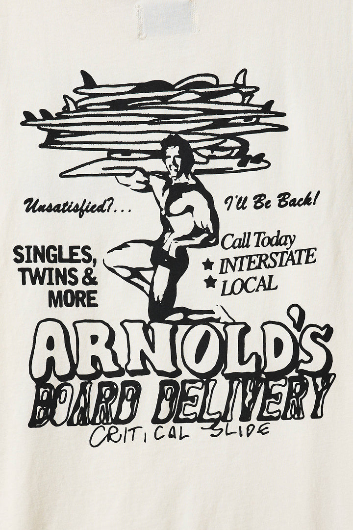 Critical Slide Arnie Muscle Tee - Vintage White - Sun Diego Boardshop