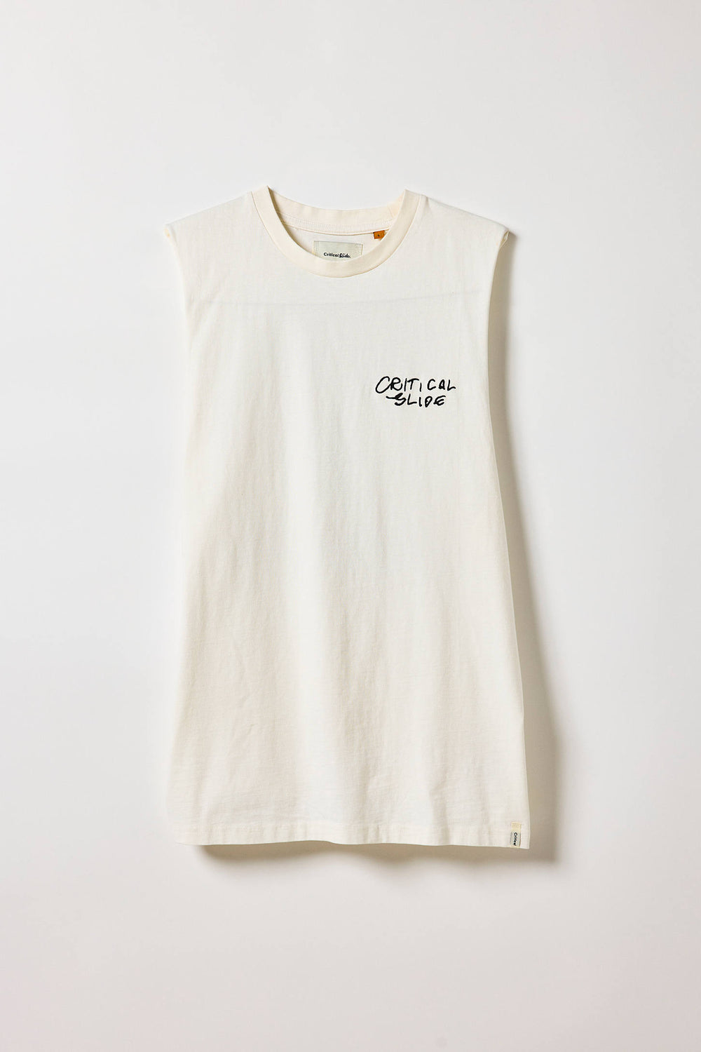 Critical Slide Arnie Muscle Tee - Vintage White - Sun Diego Boardshop
