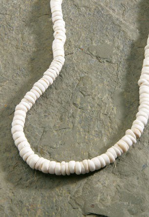 MAUNA KAI Shell Necklace Small Puka - White - ASSORTED - Sun Diego Boardshop