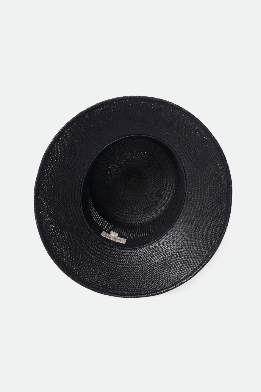 Lopez Panama Straw Bucket Hat - Coronado Black - Sun Diego Boardshop