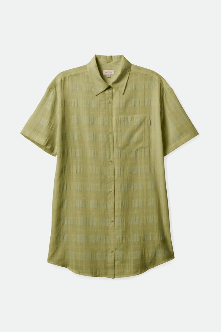 Leon S/S Overshirt Dress - Pear - Sun Diego Boardshop