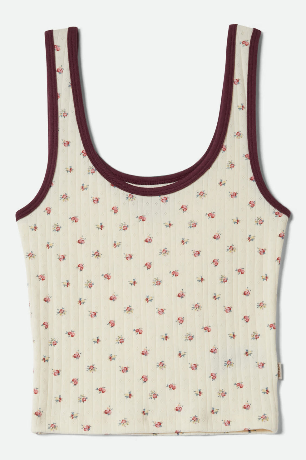 Brixton Off Duty A-Tank - Floral Pointelle - Sun Diego Boardshop
