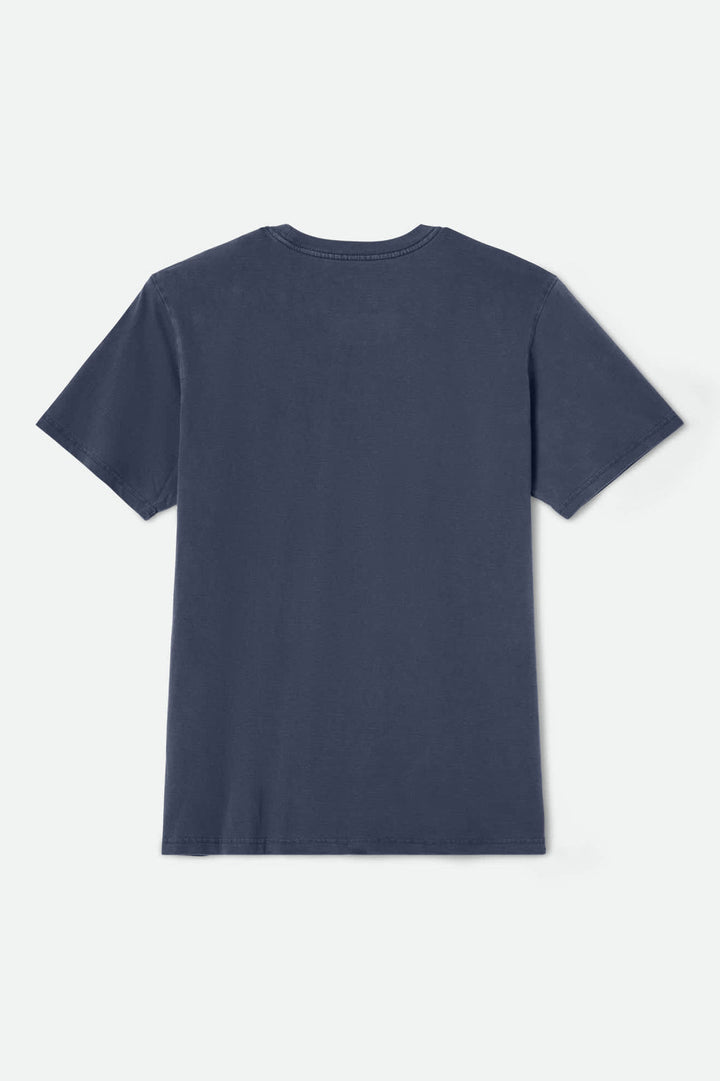 Brixton Briscoe Standard T-Shirt - Mood Indigo Worn Wash