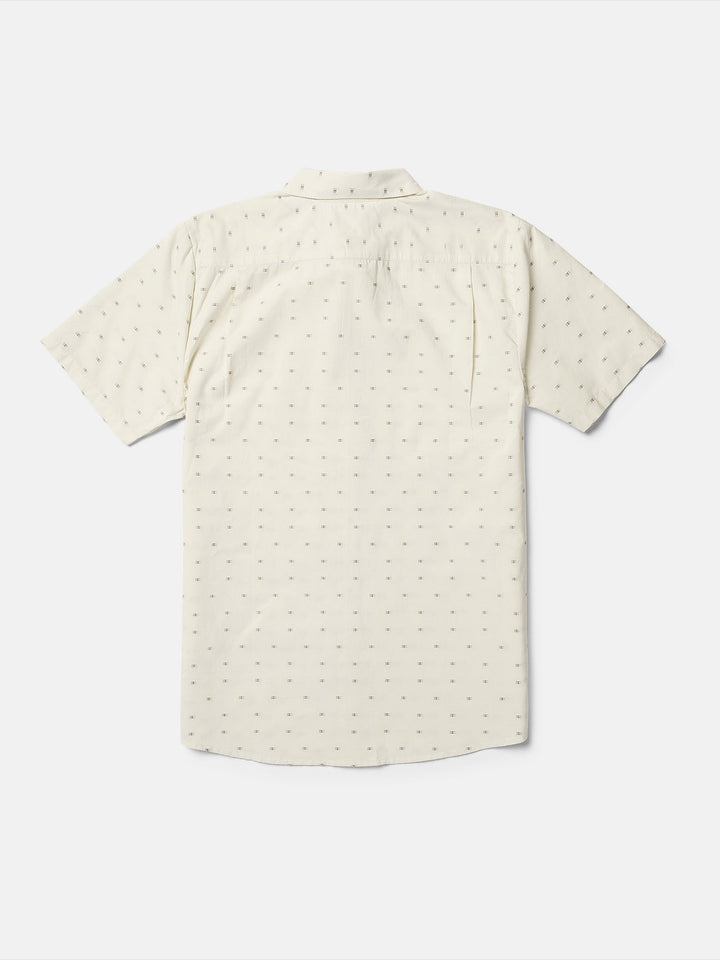 Volcom Crownstone Short Sleeve Shirt  - Off White - Sun Diego Boardshop