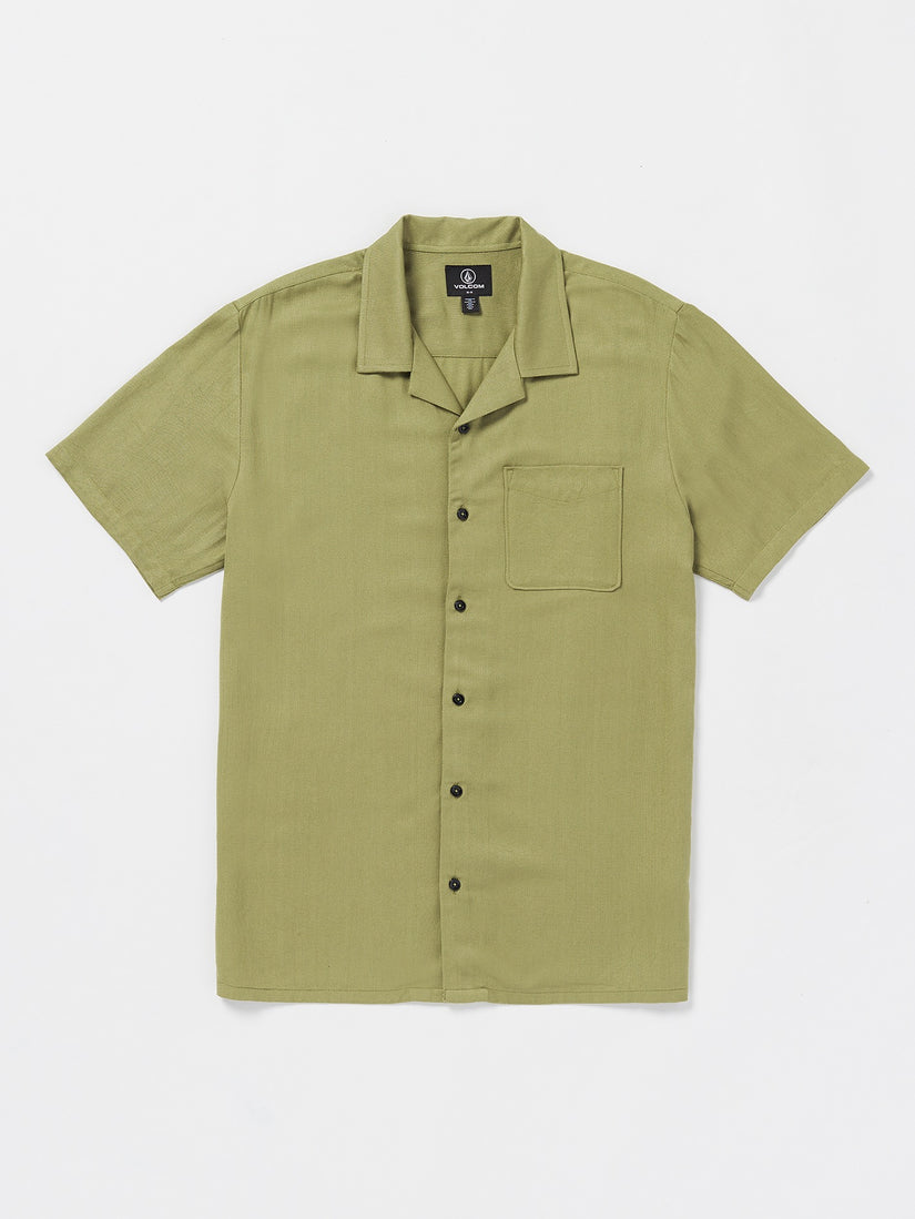 Volcom Rakstone Short Sleeve Shirt - VINTAGE GREEN - Sun Diego Boardshop