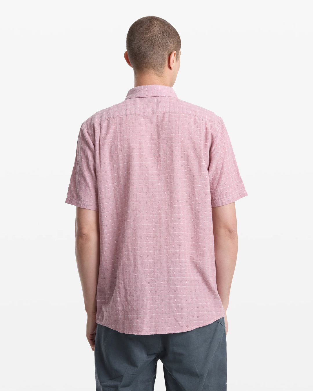 Volcom Bankstone II Short Sleeve Shirt - Stone Rose