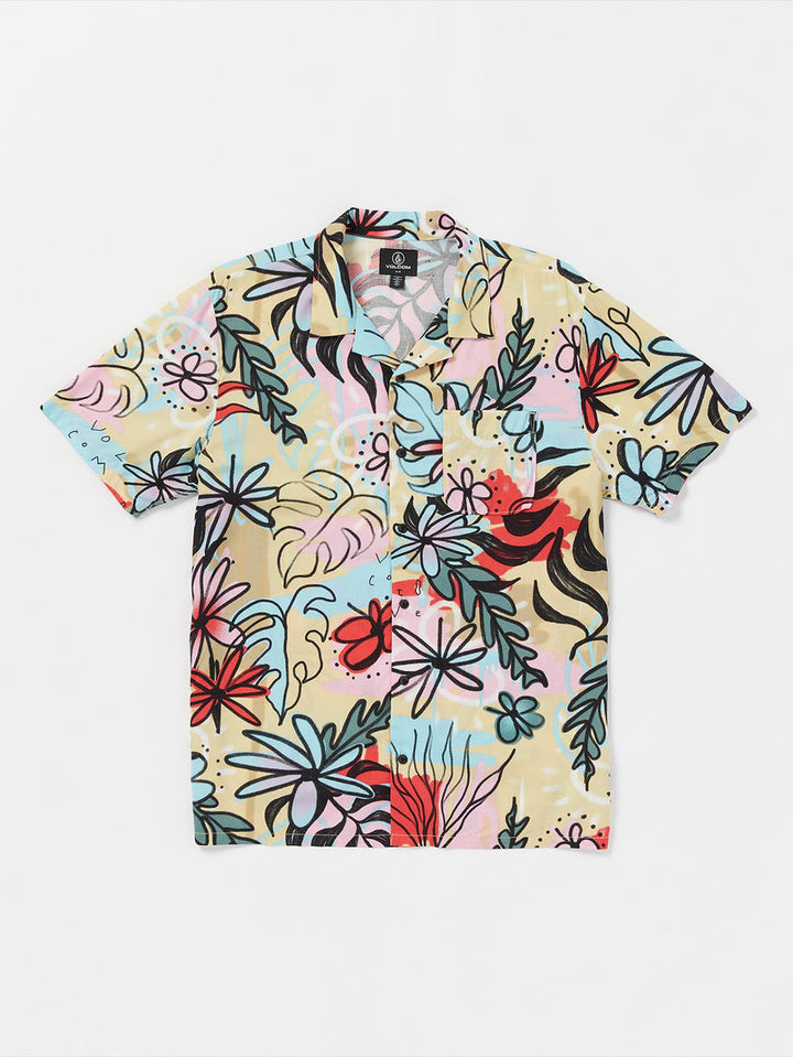 Volcom Purestone Short Sleeve Shirt - FOG - Sun Diego Boardshop