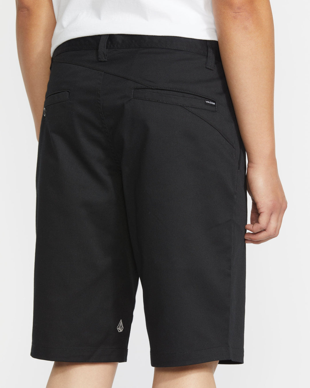 Volcom Frickin Modern Stretch Shorts - Black - Sun Diego Boardshop