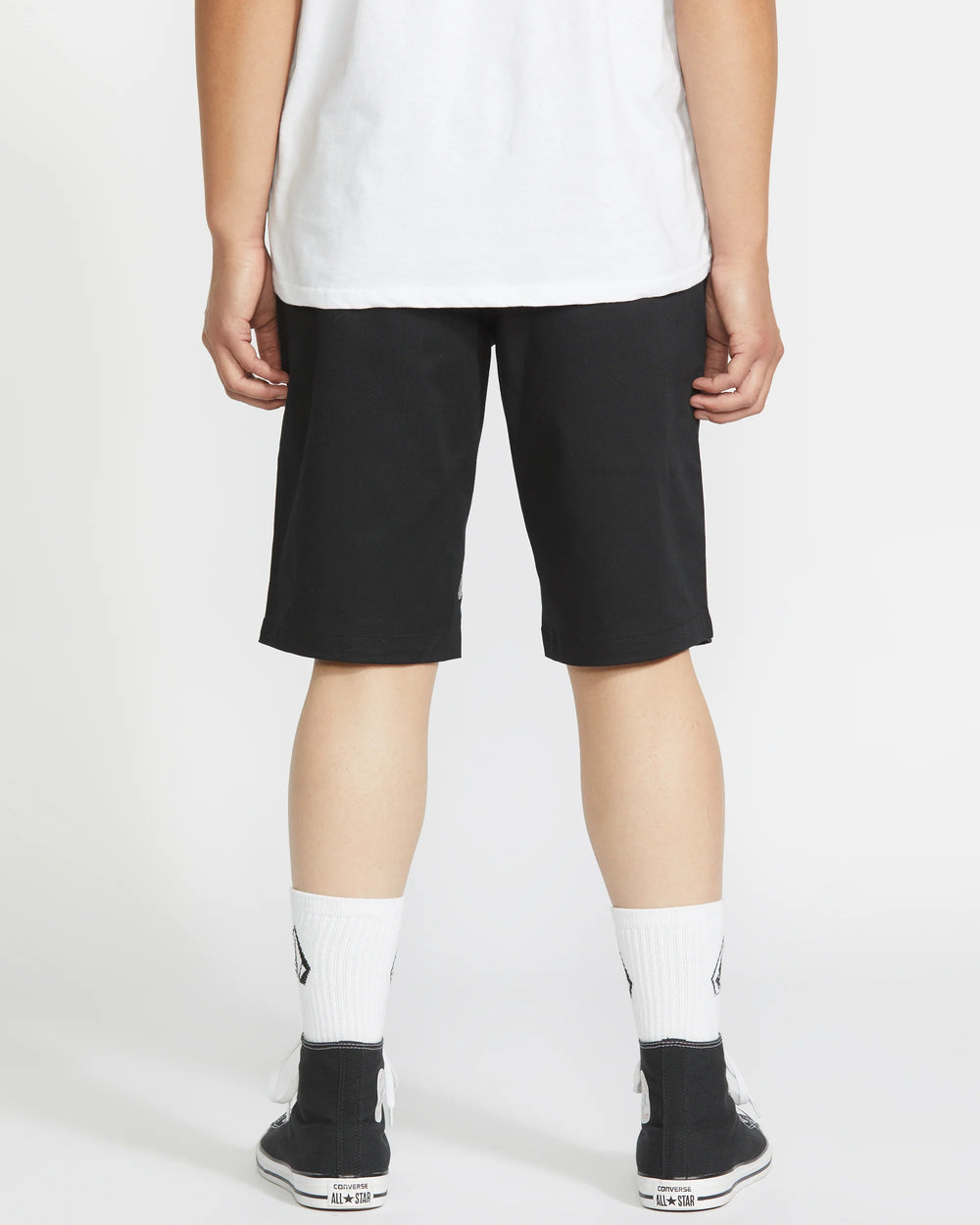 Volcom Frickin Modern Stretch Shorts - Black - Sun Diego Boardshop